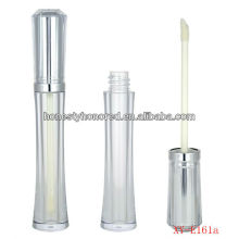 Nuevos envases cosméticos de tubo lipgloss con cepillo